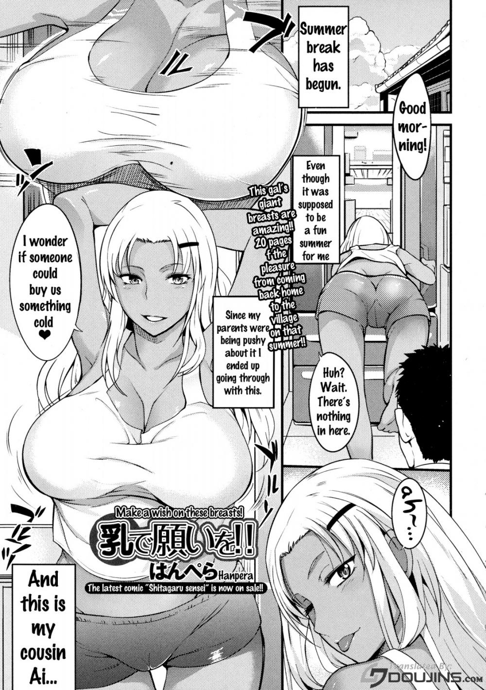 Hentai Manga Comic-Make a Wish On These Breasts-Read-1